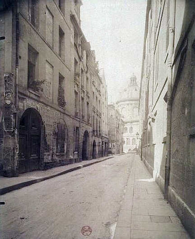 Eugène Atget, Rue Mazarine, 1902 (Gemeinfrei)